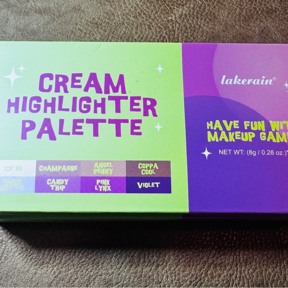 lakerain Cream Highlighter Palette HARD TO FIND !!!!
Gorgeous colors!